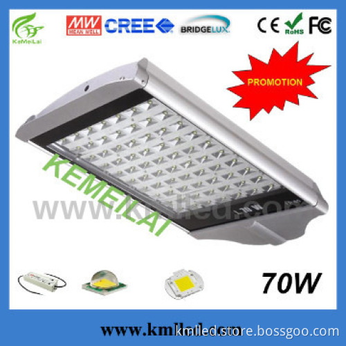 aluminum die casting waterproof led street light 70w